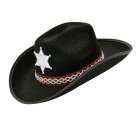 Sherif Cowboy Børnehat Sort