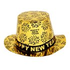 Happy New Year Tophat Guld