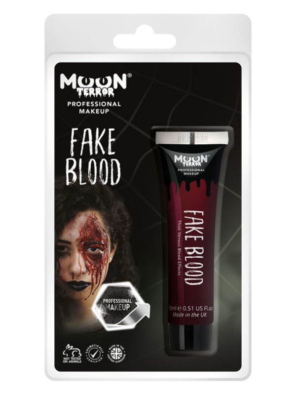 Moon Terror Pro FX Fake Blood Red T43693 Costume Make Up Moon Terror Pro FX Fake Blood Red T43693 Costume Make Up