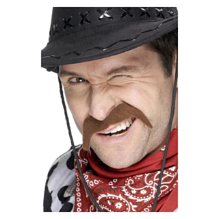 Cowboyoverskæg Brun