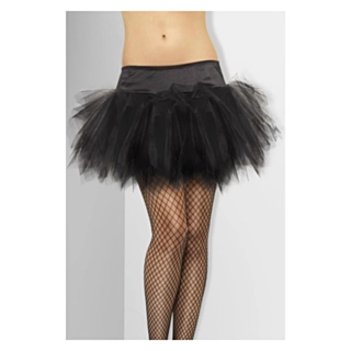 Tutu tylskørt Sort