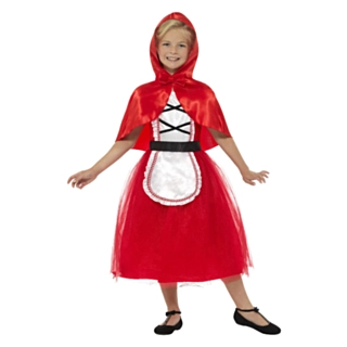 Rødhætte Deluxe Børnekostume