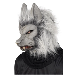 Uhyggelig ulvemaske