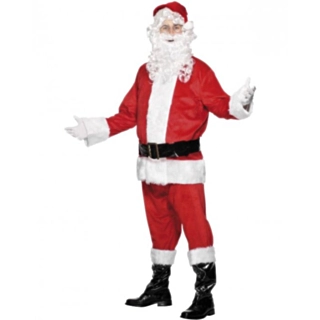 Klassisk Julemand Deluxe Kostume