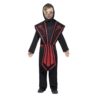 Modig Ninja Børnekostume