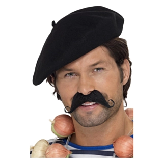 Fransk Baret Sort