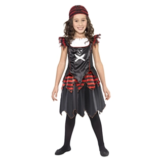 Piratpige Børnekostume