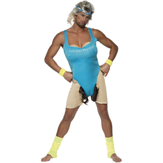 80'er Retro Fitness Kostume