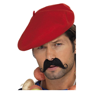 Fransk Baret Rød