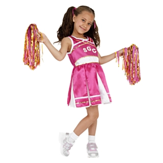 Cheerleader Børnekostume