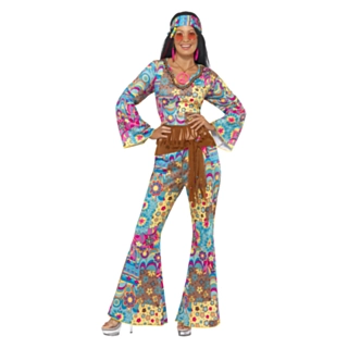 Smart Hippiepige Kostume