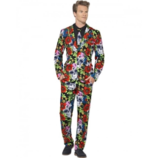 Cool Suit Day of the Dead Kostume