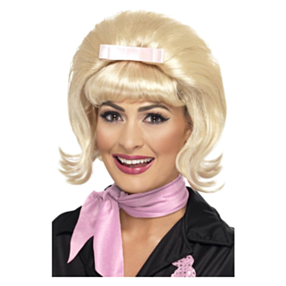 Bobbet 50'er Paryk Blond