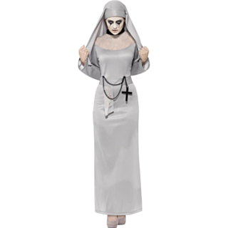 Gotisk Nonne Kostume