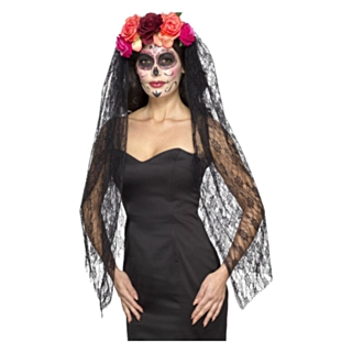 Deluxe Day of the Dead Hårpynt