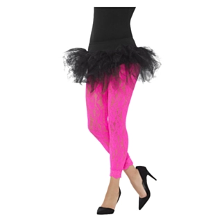 80'er Blonde Leggings Neonpink