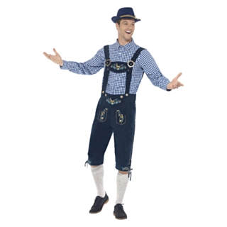 Ternet Tyrolerkostume Blå