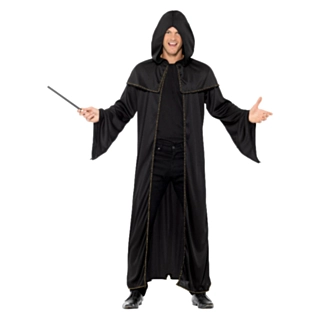 Sort Troldmand Kostume