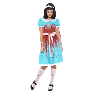 Blodig Morder Tvilling Kostume