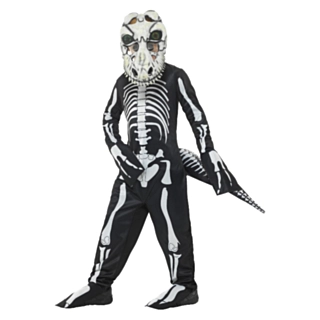 T-Rex Skelet Børnekostume