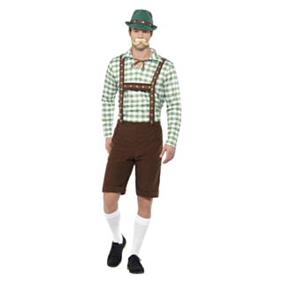 Tyrolerkostume Bierfest Grøn