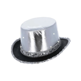 LED Tophat Sølv