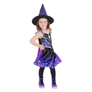 Stjerneheks Børnekostume