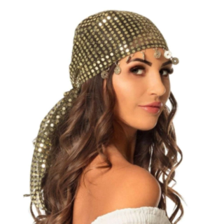 Mavedanser Bandana Guld