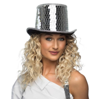 Disco Tophat Sølv