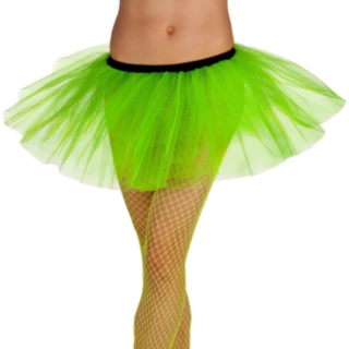 90'er Tutu Skørt Neongrøn
