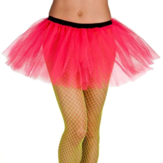 90'er Tutu Skørt Neonpink