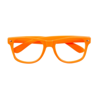 Neonbriller Orange
