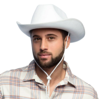 Rodeo Cowboy Hat Hvid