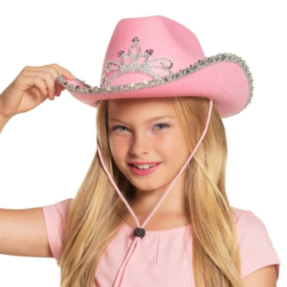 Glimmer Cowgirl Børnehat