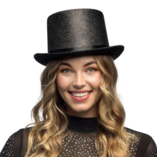 Glitz Tophat Sort