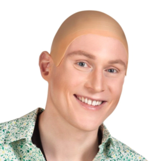 Latex Bald Cap Skallehætte