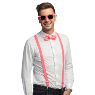 Neon Party Outfit Lyserød