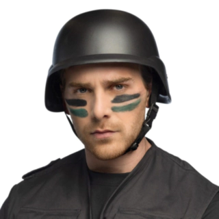 Taktisk SWAT Hjelm Sort