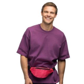 90'er Bæltetaske Neonpink