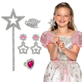 Prinsesse Børnesæt Sølv