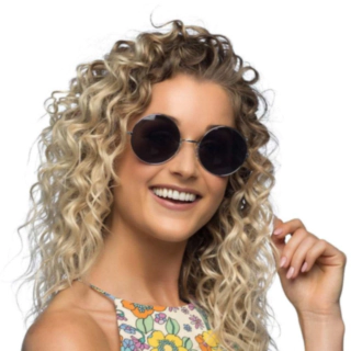 Hippie XL Partybriller Sort