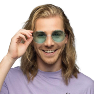 Hippie XL Partybriller Grøn