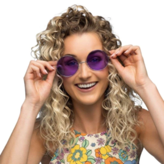 Hippie XL Partybriller Lilla