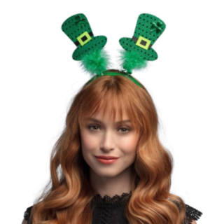 St Patrick's Day Hat Hårbøjle