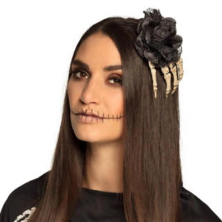 Skelet Rose Hårclips