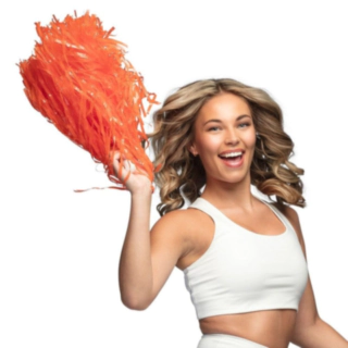 Pom Pom Orange