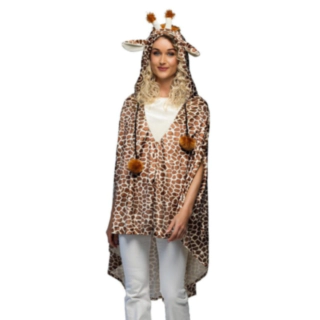 Giraf Poncho Kostume
