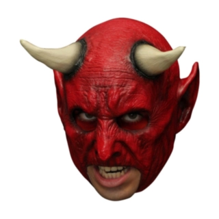 Dæmon Latexmaske Rød
