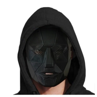 Dødsspil Boss Maske Sort
