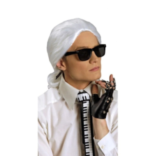 Karl Lagerfeld 80'er Paryk
